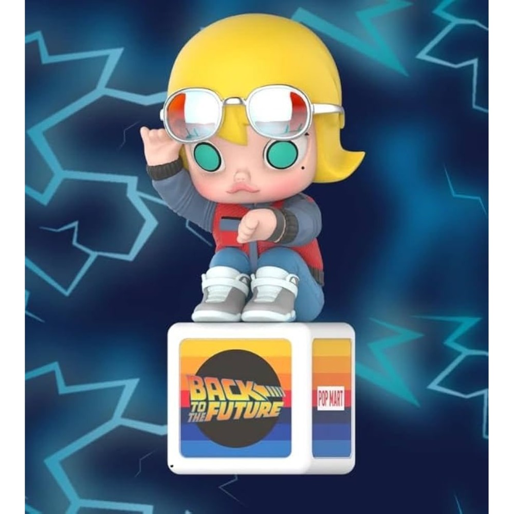 New Pop Mart Molly x Universal Studios Back To The Future 2021 Limited Edition